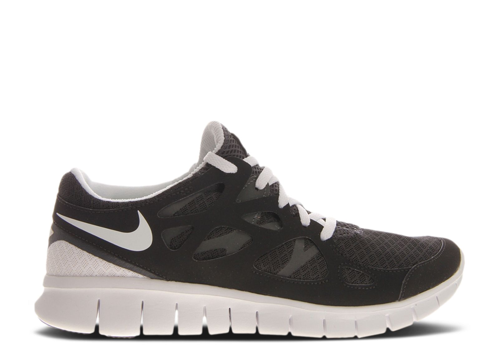 (Women) Nike Free Run+ 2 'Black White' 443816-001