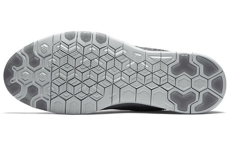 Shop Nike Free TR5 Flyknit 金屬灰色 低筒 跑步鞋 女款 灰色