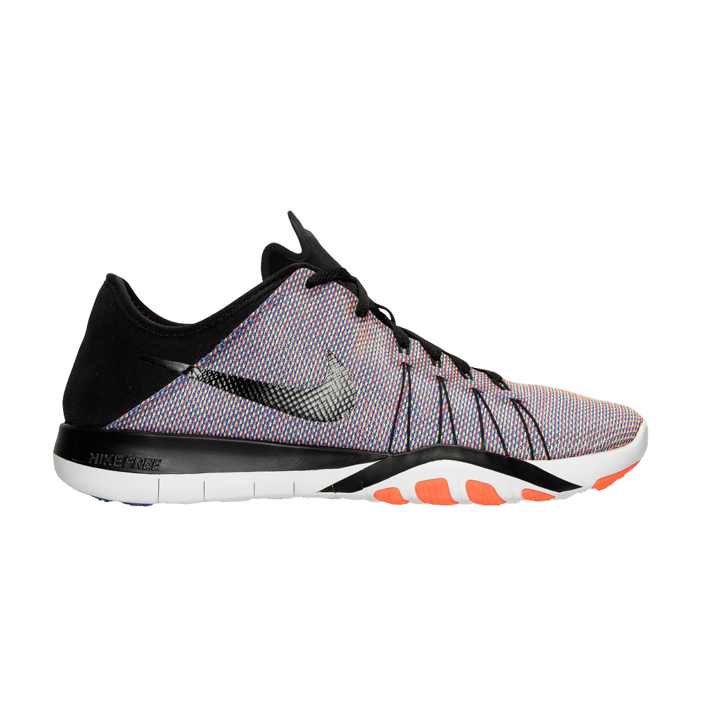(Women) Nike Free TR 6 Print 'Black Total Crimson' 833424-006