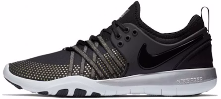 (Women) Nike Free TR 7 Metallic 'Black' 922844-001 (Women) Nike Free TR 7 Metallic 'Black' 922844-001