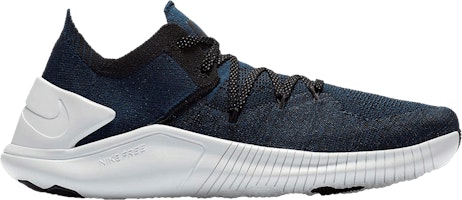 (Women) Nike Free TR Flyknit 3 Metallic 'College Navy' AJ7802-410 (Women) Nike Free TR Flyknit 3 Metallic 'College Navy' AJ7802-410
