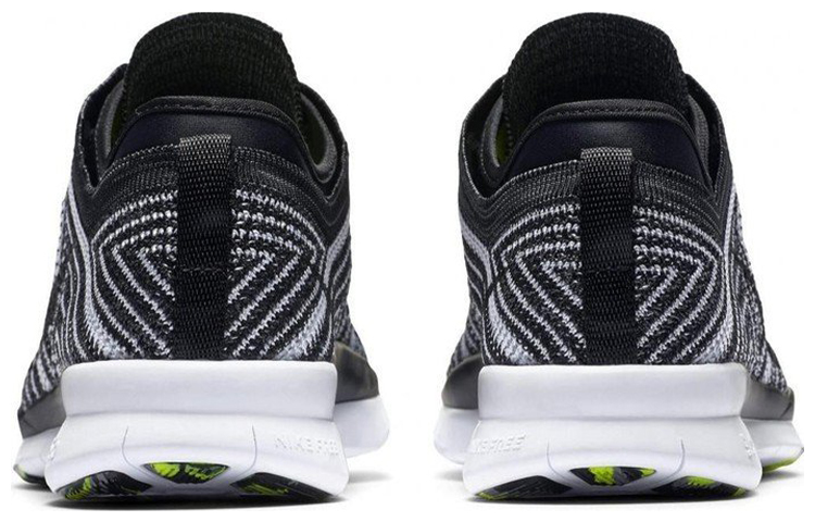 Purchase (W) Nike Free TR Flyknit 'Negro Blanco' 718785-004