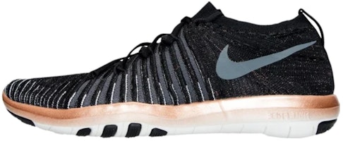 (Women) Nike Free Transform Flyknit 'Black Metallic Bronze' 833410-005 (Women) Nike Free Transform Flyknit 'Black Metallic Bronze' 833410-005