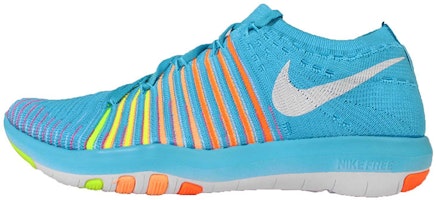 (Women) Nike Free Transform Flyknit 'Gamma Blue Total Orange' 833410-400 (Women) Nike Free Transform Flyknit 'Gamma Blue Total Orange' 833410-400