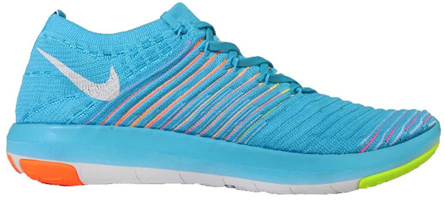 (W) Nike Free Transform Flyknit ''Gamma Blue Total Orange'' Scarpe 833410-400 Order (W) Nike Free Transform Flyknit ''Gamma Blue Total Orange'' Scarpe 833410-400