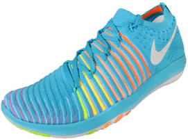 Lookbook Nike Free Transform Flyknit 訓練鞋 女款 藍橙