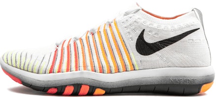 (Women) Nike Free Transform Flyknit 'White Orange' 833410-100 (Women) Nike Free Transform Flyknit 'White Orange' 833410-100