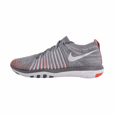 (W) Nike Free Transform Flyknit Low-Top Grey/Orange
