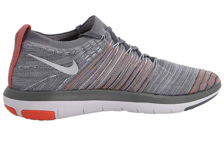 (W) Nike Free Transform Flyknit Low-Top Grey/Orange 圖 2