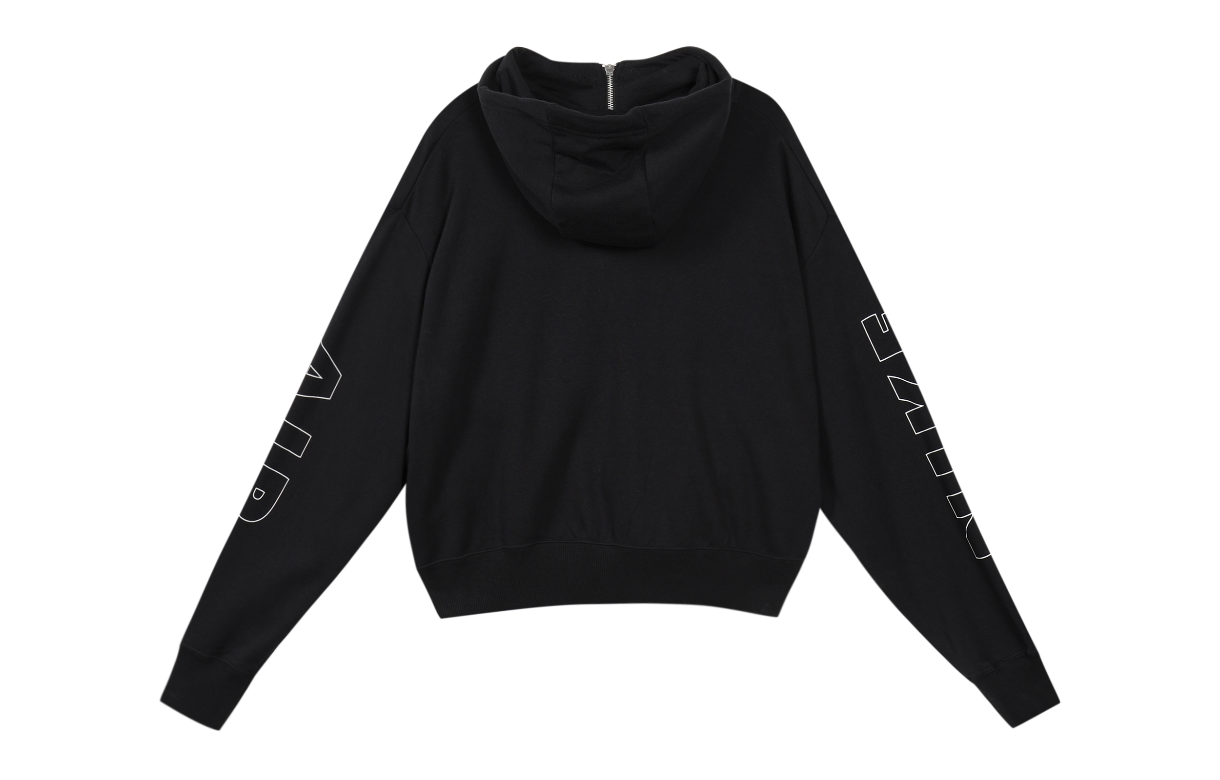 (Women) Nike Full-Zip Knit Hoodie Jacket Black CJ3043-010 圖 3