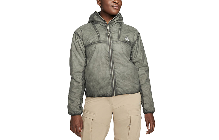 (Women) Nike Full-Zip Packable Puffer Jacket Light Army Green DJ1262-321 圖 2