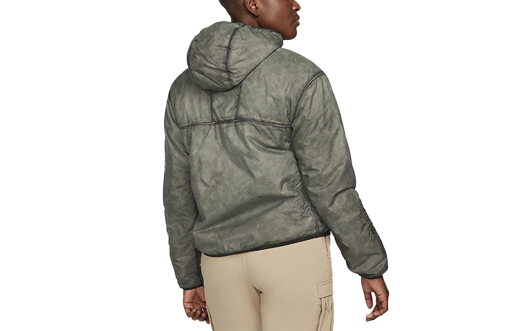 (Women) Nike Full-Zip Packable Puffer Jacket Light Army Green DJ1262-321 圖 3