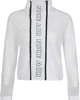 (Women) Nike Full-Zip Retro Running Jacket White CJ1875-100 Buy (Women) Nike Full-Zip Retro Running Jacket White CJ1875-100