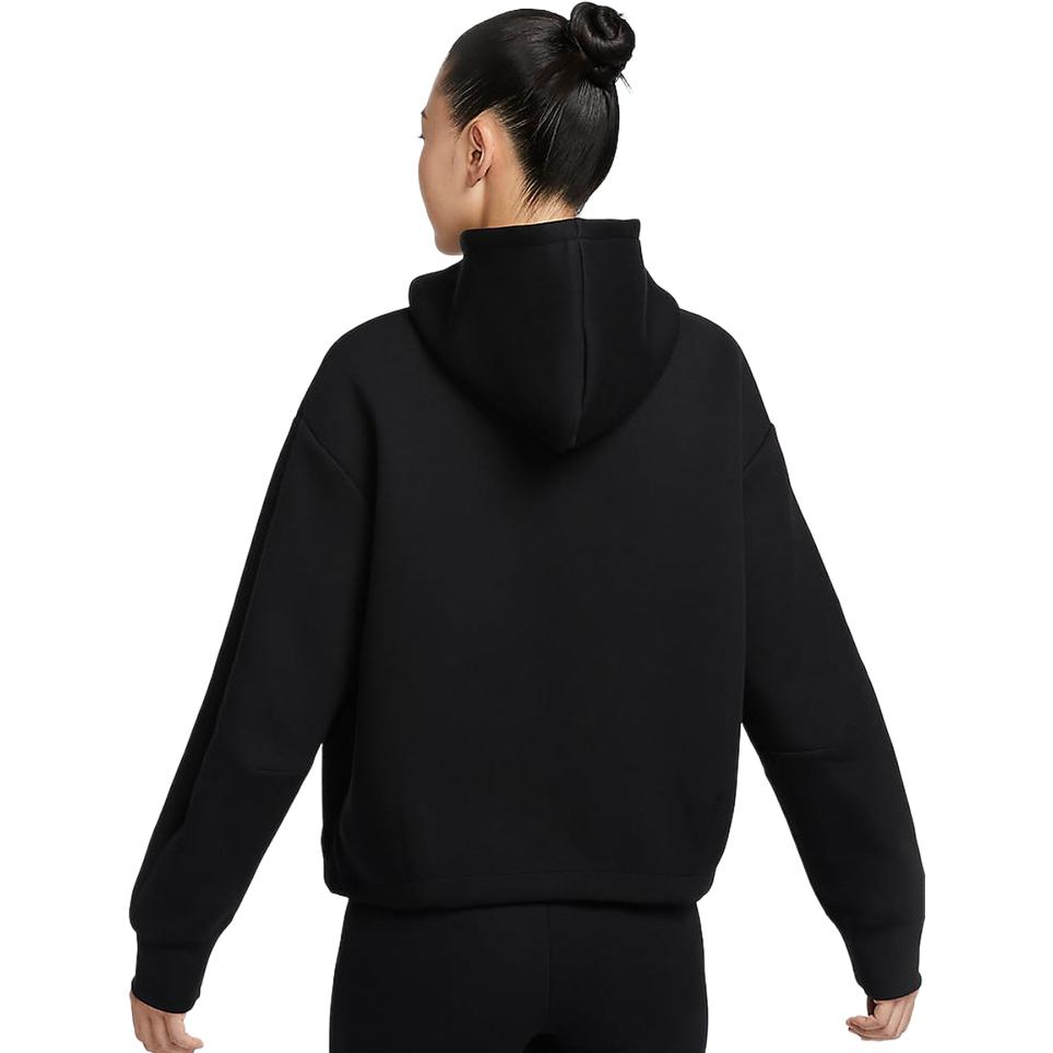 (Women) Nike FW24 Tech Fleece Black Comfy Loose-Fit Sweatshirt Essential FV6323-010 圖 3