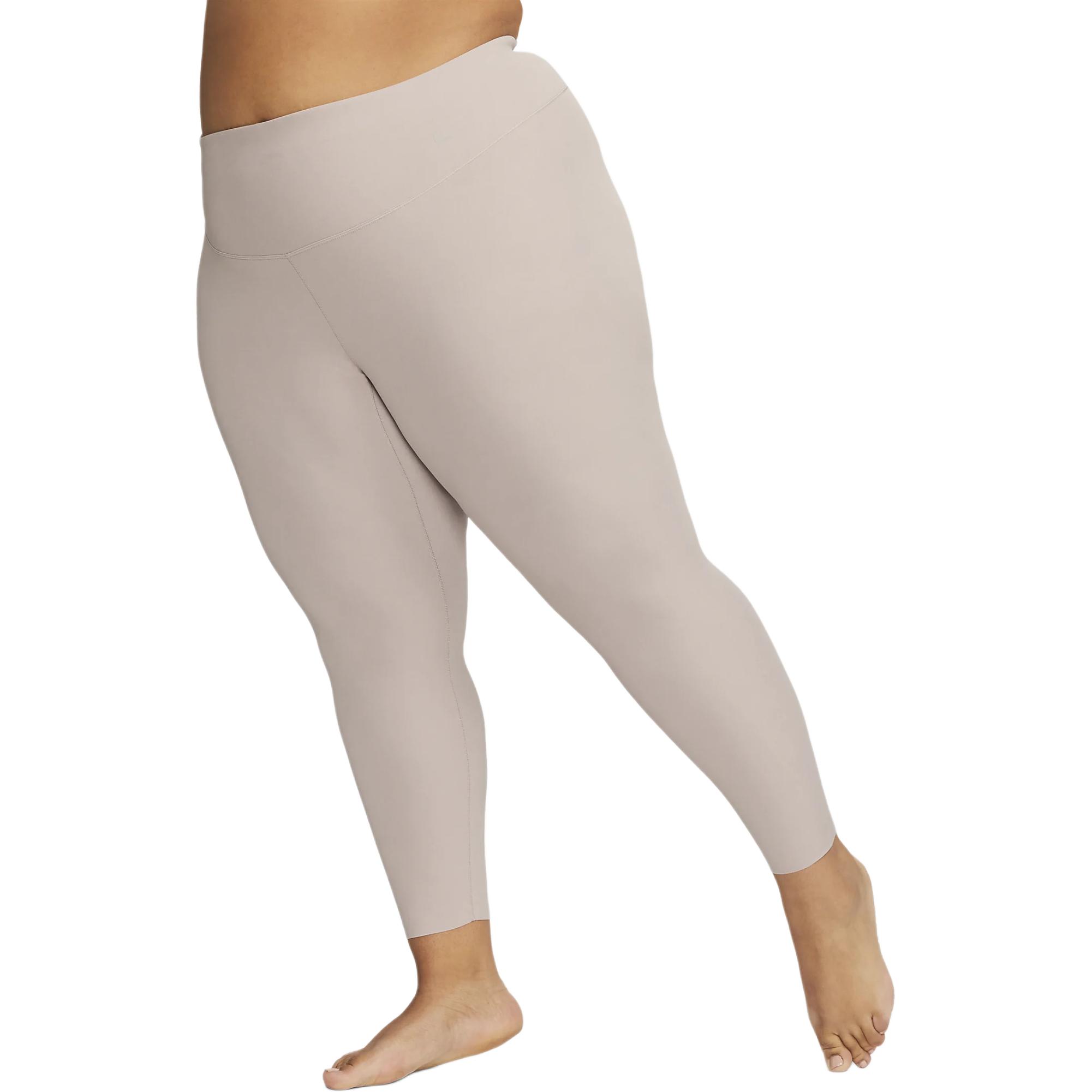 (Women) Nike Gentle-Support High-Waisted 7/8 Leggings Diffused Taupe Pants DV4911-272