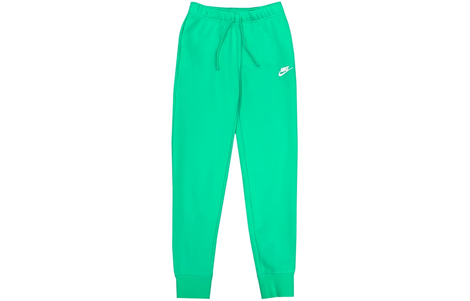 (Women) Nike Green Jogger Knit Pants with Elastic Drawstring - Outdoor Casual. DQ5192-324