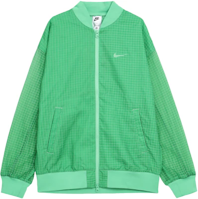 (Women) Nike Green Windbreaker Bomber Jacket DV7973-363 Buy (Women) Nike Green Windbreaker Bomber Jacket DV7973-363