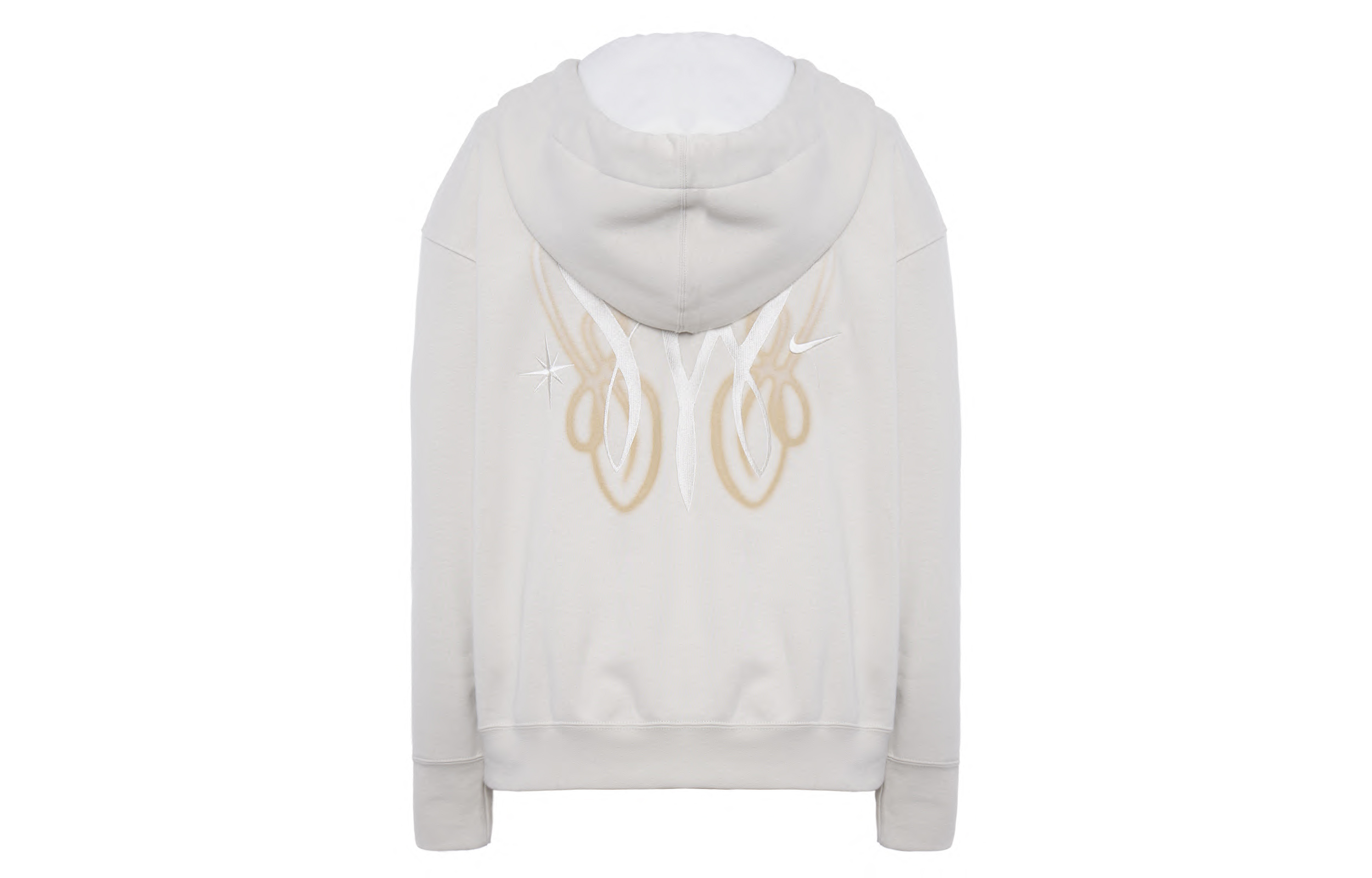 Lookbook (Women) Nike Grey Printed Back Design Training & Running Sweatshirt FN1917-072