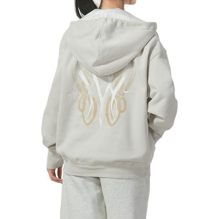 Purchase (Women) Nike Grey Printed Back Design Training & Running Sweatshirt FN1917-072