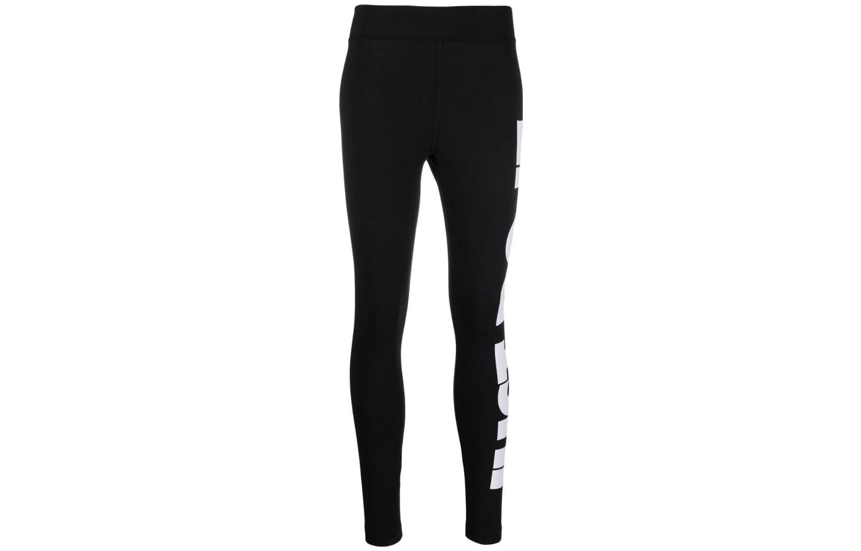 (Women) Nike High-Waisted Logo Leggings Black CZ8534-010