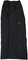 (Women) Nike High-Waisted Tie Casual Pants Black FB8722-010 (Women) Nike High-Waisted Tie Casual Pants Black FB8722-010