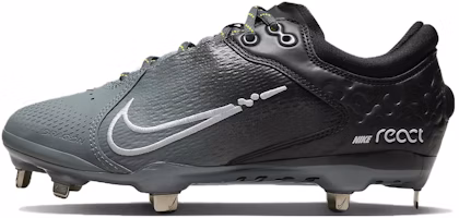 (Women) Nike Hyperdiamond 4 Elite 'Black Cool Grey' CZ5917-001 (Women) Nike Hyperdiamond 4 Elite 'Black Cool Grey' CZ5917-001