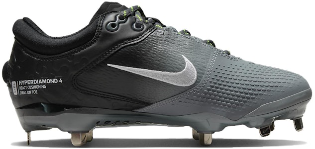 (W) Nike Hyperdiamond 4 Elite 'Hitam Abu-abu Keren' CZ5917-001 Order (W) Nike Hyperdiamond 4 Elite 'Hitam Abu-abu Keren' CZ5917-001