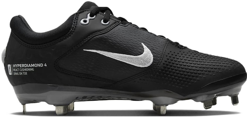 (W) Nike Hyperdiamond 4 Elite 'Hitam Abu Gelap' CZ5917-010 Order (W) Nike Hyperdiamond 4 Elite 'Hitam Abu Gelap' CZ5917-010