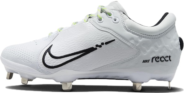 (W) Nike Hyperdiamond 4 Elite 'Blanco Negro Volt' CZ5917-103 Buy (W) Nike Hyperdiamond 4 Elite 'Blanco Negro Volt' CZ5917-103