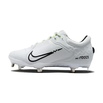 (W) Nike Hyperdiamond 4 Elite 'White Black Volt'