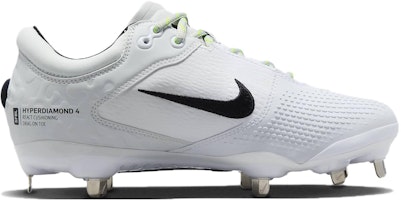 (W) Nike Hyperdiamond 4 Elite 'Putih Hitam Volt' CZ5917-103 Order (W) Nike Hyperdiamond 4 Elite 'Putih Hitam Volt' CZ5917-103