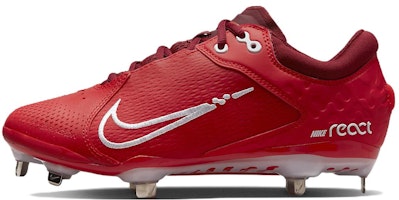 (Women) Nike Hyperdiamond 4 Elite 'University Red' CZ5917-616 (Women) Nike Hyperdiamond 4 Elite 'University Red' CZ5917-616