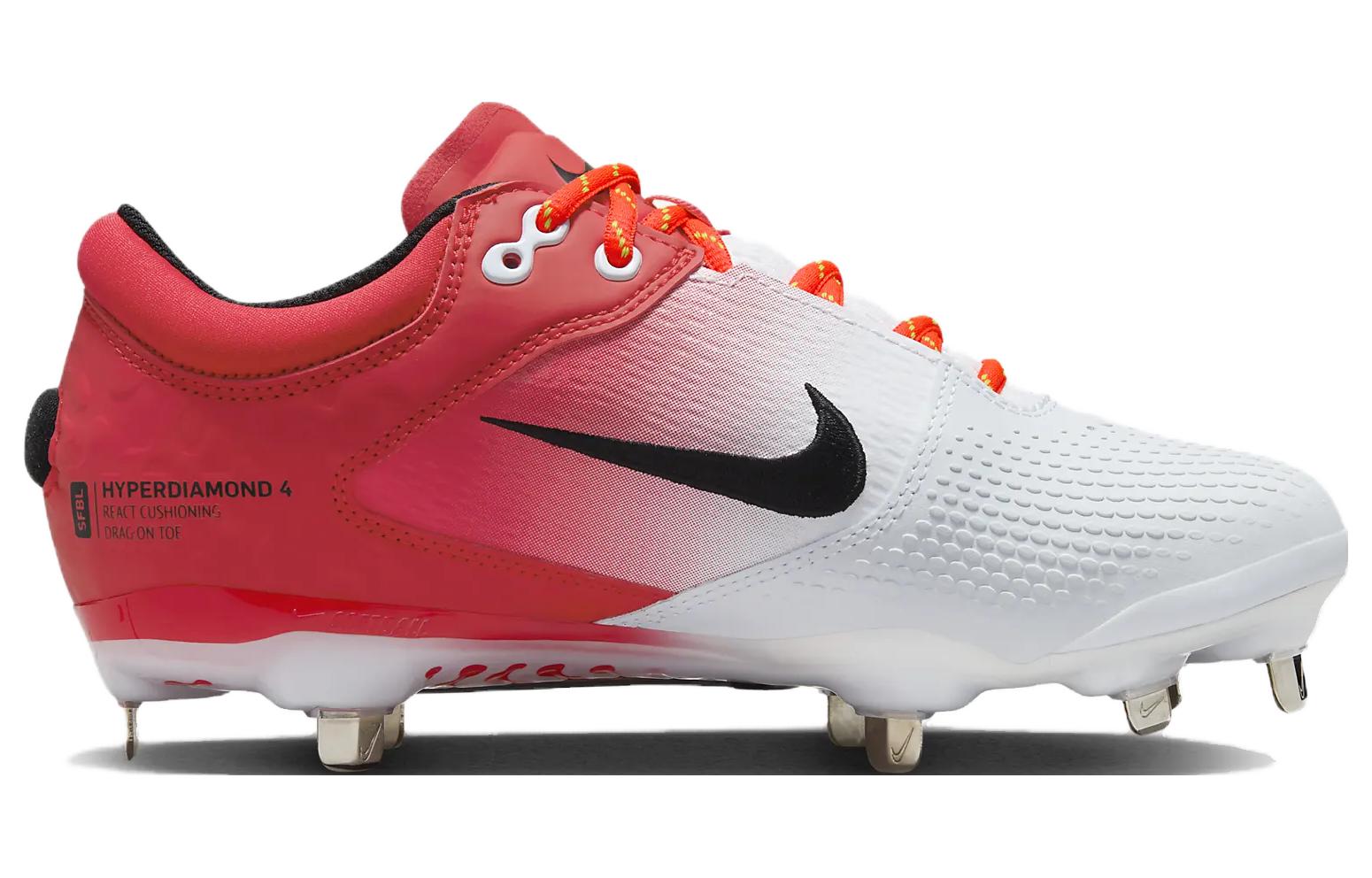 Order (W) Nike Hyperdiamond 4 Elite ''Rood Zwart Universiteit'' CZ5917-600