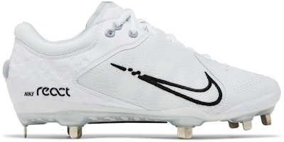 (Women) Nike Hyperdiamond 4 Elite 'White Black' CZ5917-102 (Women) Nike Hyperdiamond 4 Elite 'White Black' CZ5917-102