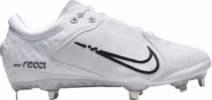(Women) Nike Hyperdiamond 4 Elite 'White Black' CZ5917-102 (Women) Nike Hyperdiamond 4 Elite 'White Black' CZ5917-102