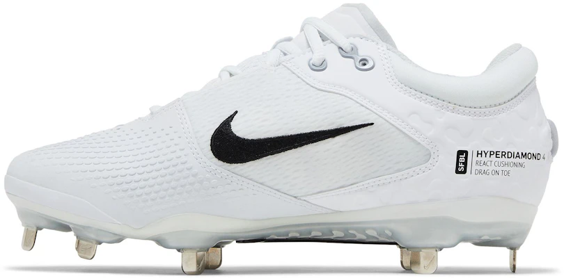 (Women) Nike Hyperdiamond 4 Elite 'White Black' CZ5917-102 Shop (Women) Nike Hyperdiamond 4 Elite 'White Black' CZ5917-102