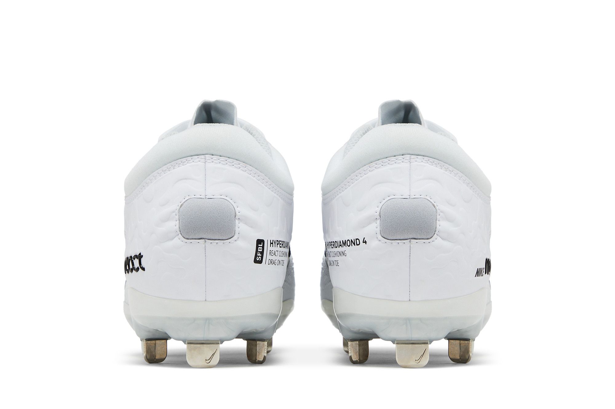 Sizing (Women) Nike Hyperdiamond 4 Elite 'White Black' CZ5917-102