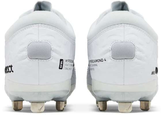 (Women) Nike Hyperdiamond 4 Elite 'White Black' CZ5917-102 Sizing (Women) Nike Hyperdiamond 4 Elite 'White Black' CZ5917-102