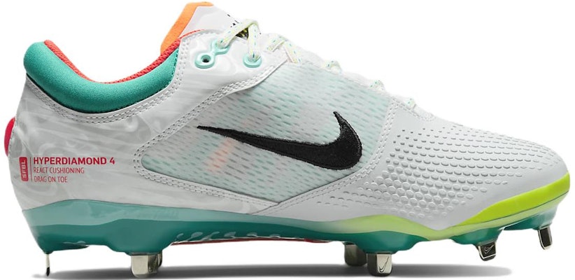 (W) Nike Hyperdiamond 4 Elite 'Putih Turbo Hijau' CZ5917-107 Order (W) Nike Hyperdiamond 4 Elite 'Putih Turbo Hijau' CZ5917-107