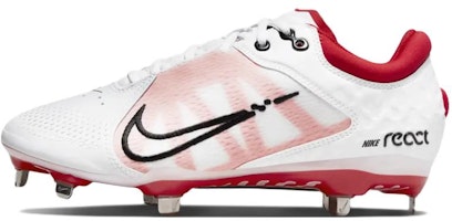 (Women) Nike Hyperdiamond 4 Elite 'White University Red' CZ5917-105 (Women) Nike Hyperdiamond 4 Elite 'White University Red' CZ5917-105