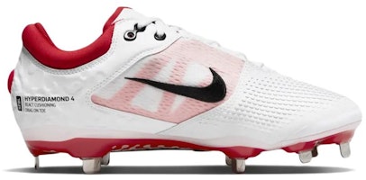 (W) Nike Hyperdiamond 4 Elite 'Putih University Merah' CZ5917-105 Order (W) Nike Hyperdiamond 4 Elite 'Putih University Merah' CZ5917-105