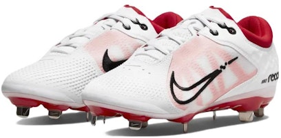 (W) Nike Hyperdiamond 4 Elite 'Putih University Merah' CZ5917-105 Lookbook (W) Nike Hyperdiamond 4 Elite 'Putih University Merah' CZ5917-105