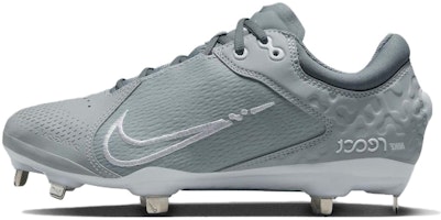 (Women) Nike Hyperdiamond 4 Elite 'Wolf Grey White' CZ5917-012 (Women) Nike Hyperdiamond 4 Elite 'Wolf Grey White' CZ5917-012