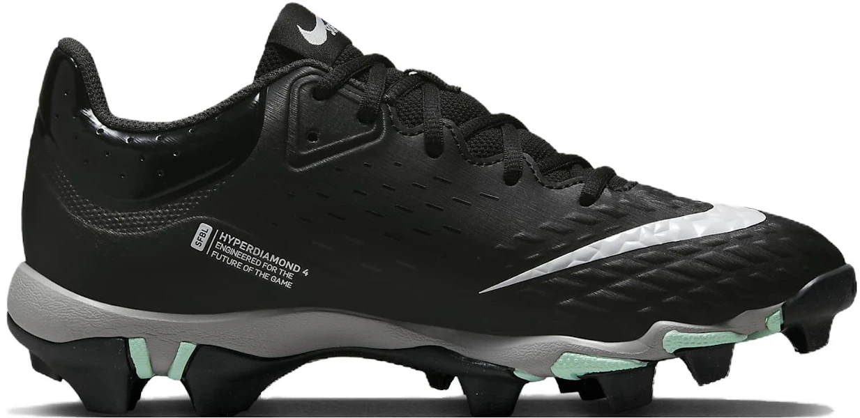 (Women) Nike Hyperdiamond 4 Keystone 'Black Mint' CZ5918-010 Lookbook (Women) Nike Hyperdiamond 4 Keystone 'Black Mint' CZ5918-010