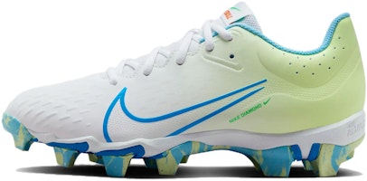 (Women) Nike Hyperdiamond 4 Keystone 'White Aquarius Blue' CZ5918-104 (Women) Nike Hyperdiamond 4 Keystone 'White Aquarius Blue' CZ5918-104