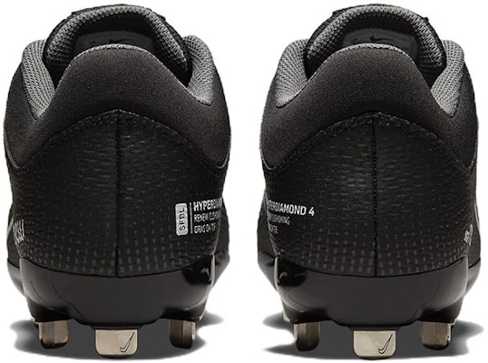 (Women) Nike Hyperdiamond 4 Pro 'Black Dark Grey' CZ5920-005 Purchase (Women) Nike Hyperdiamond 4 Pro 'Black Dark Grey' CZ5920-005