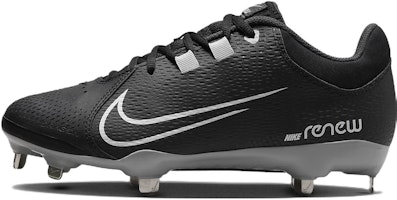 (Women) Nike Hyperdiamond 4 Pro 'Black Dark Smoke Grey' CZ5920-010 (Women) Nike Hyperdiamond 4 Pro 'Black Dark Smoke Grey' CZ5920-010
