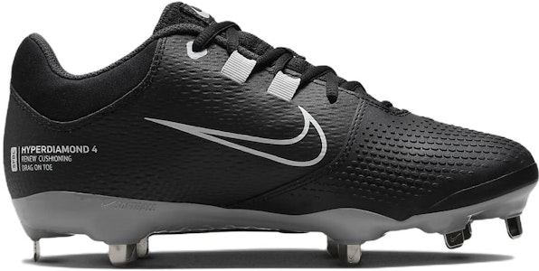 (W) 耐克Hyperdiamond 4 Pro '黑色烟熏灰' CZ5920-010 Order (W) 耐克Hyperdiamond 4 Pro '黑色烟熏灰' CZ5920-010