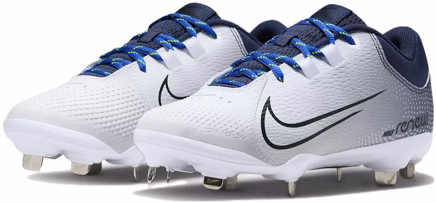 (W) Nike Hyperdiamond 4 Pro 'Midnight Navy White' Lelaki Wanita Kasut Sukan. CZ5920-400 Lookbook (W) Nike Hyperdiamond 4 Pro 'Midnight Navy White' Lelaki Wanita Kasut Sukan. CZ5920-400