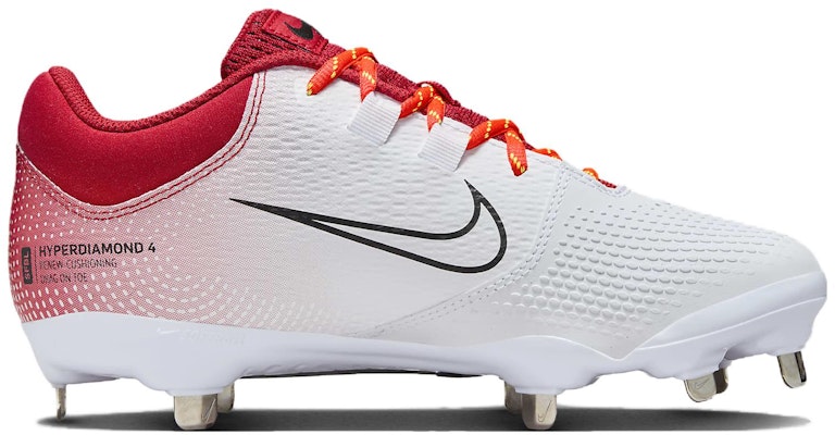 (W) Nike Hyperdiamond 4 Pro 'Rojo Universidad Blanco' CZ5920-600 Order (W) Nike Hyperdiamond 4 Pro 'Rojo Universidad Blanco' CZ5920-600